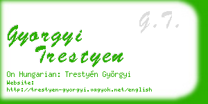 gyorgyi trestyen business card